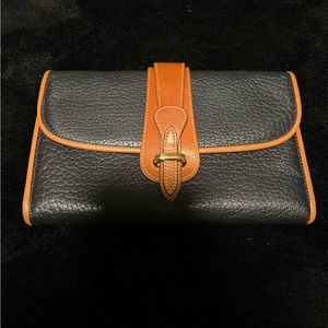 Dooney and Bourke Madison vintage wallet and check book holder